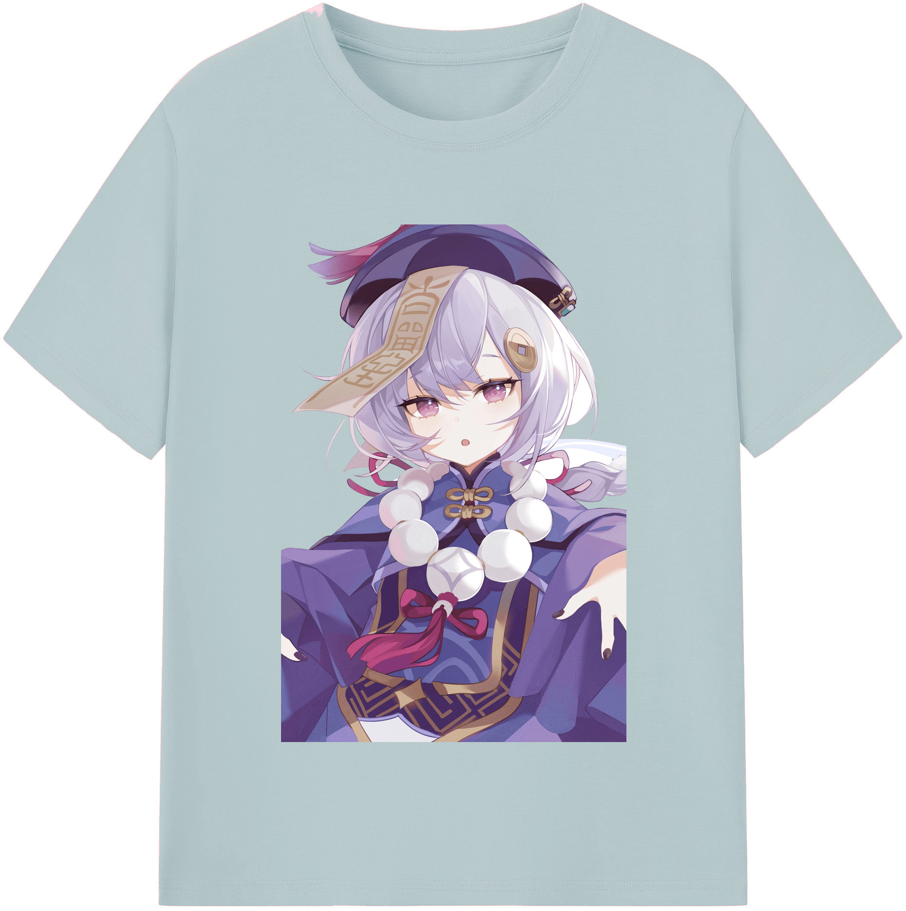 げんし神 七七 なな  genshin Nana 綿100％半袖Tシャツ（フロントプリント）